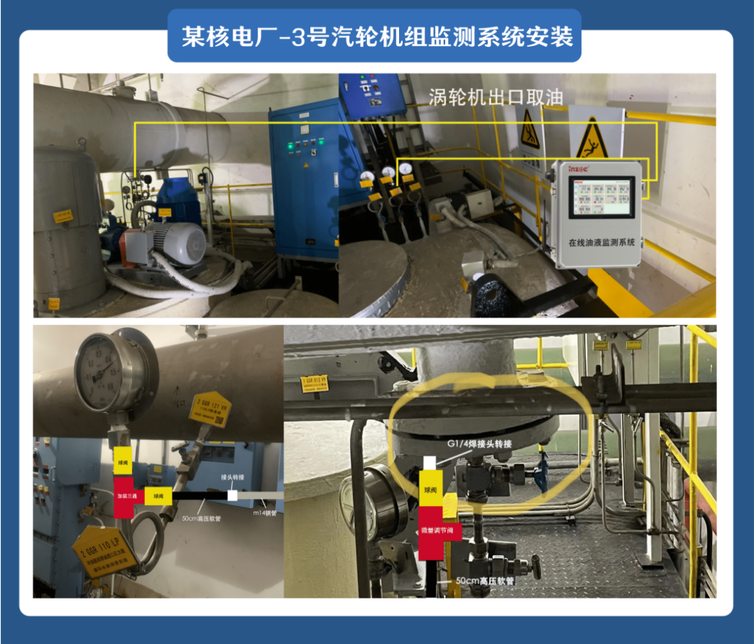 核電站汽輪機潤滑監測應用案例